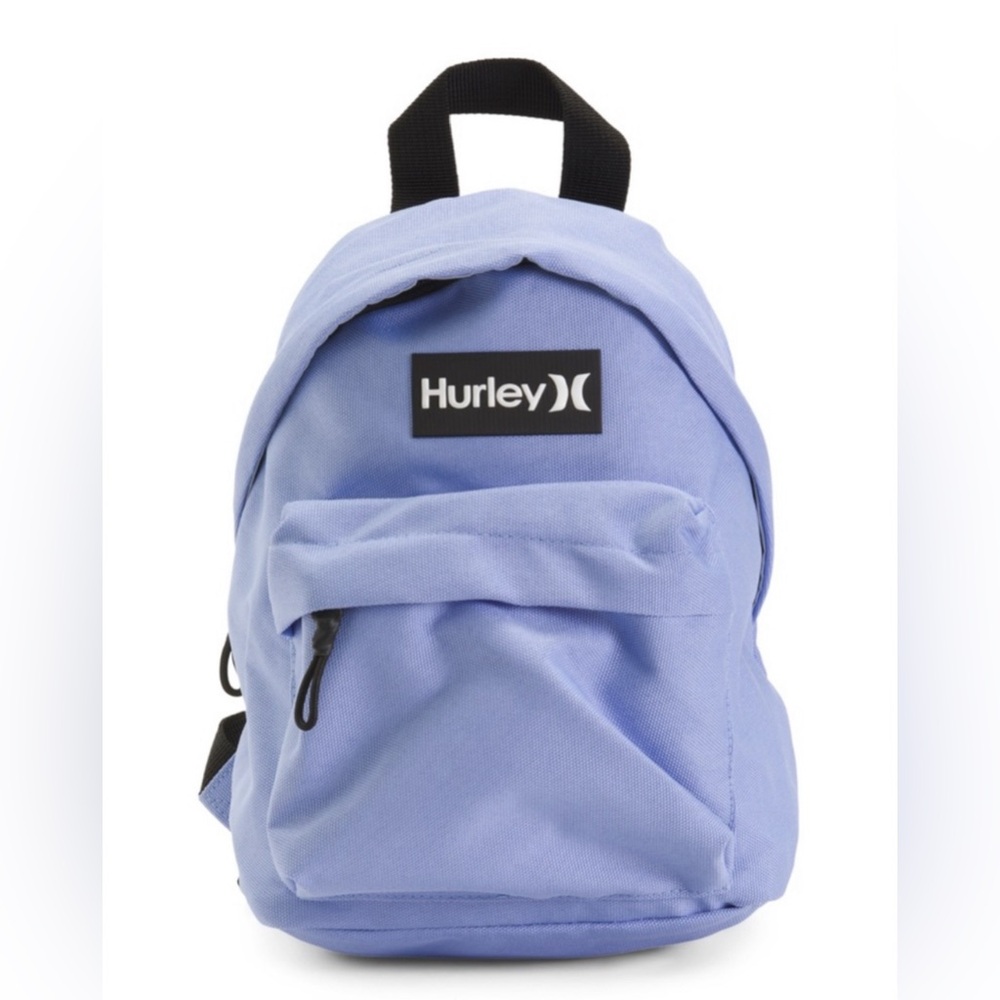 BRAND NEW W/ TAGS HURLEY mini backpack. Color light blue. 12"H x 8.5"W x 4.5"D
